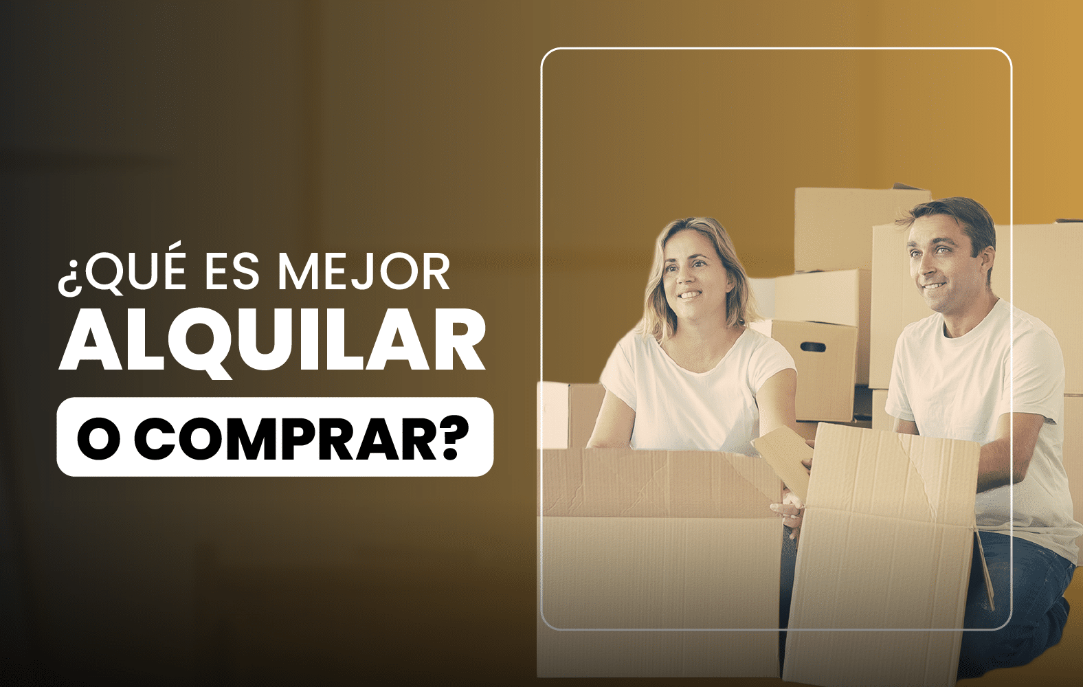 ¿Qué es mejor, alquilar o comprar?