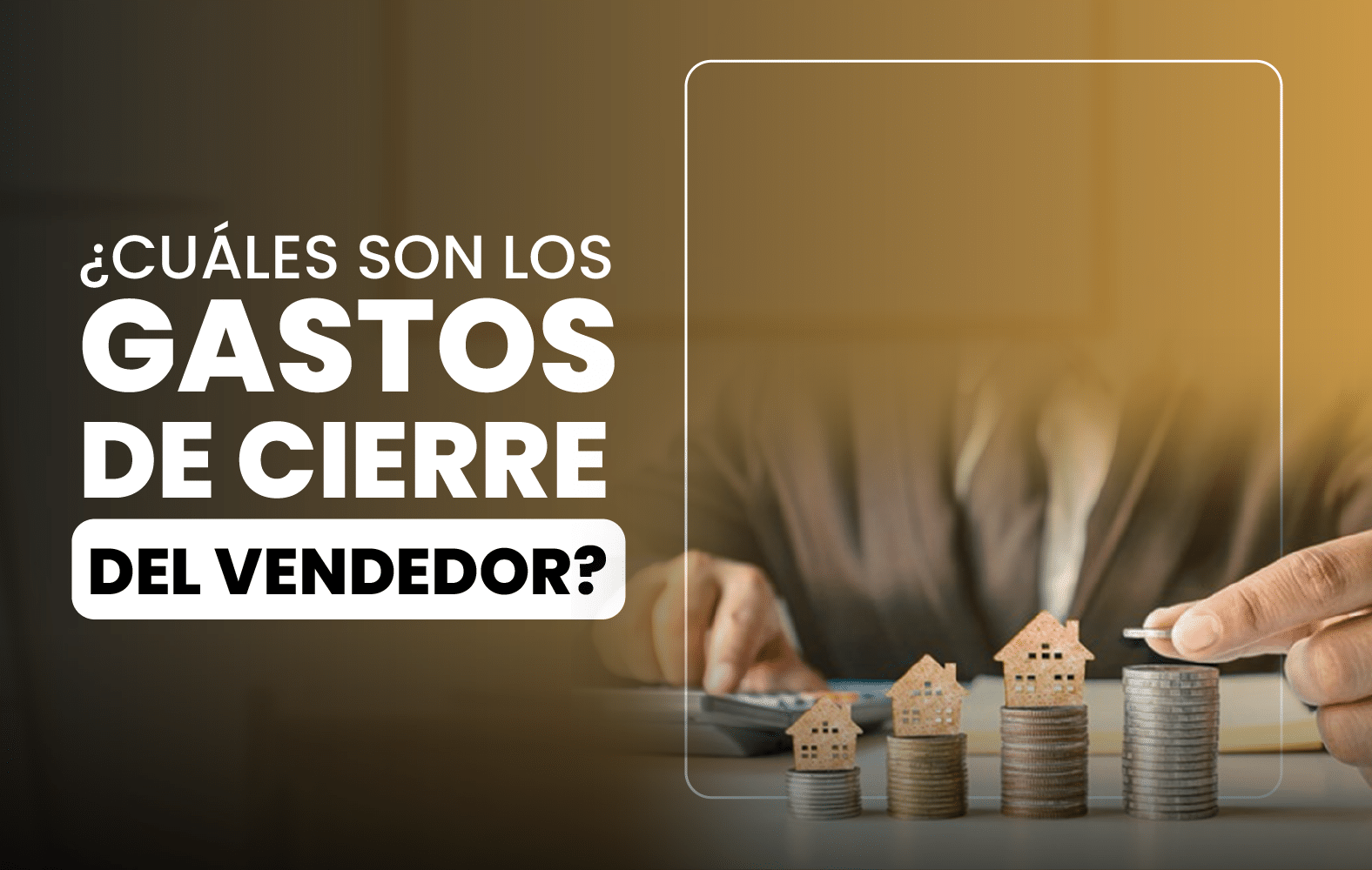 Costos de cierre que debe cancelar el vendedor: