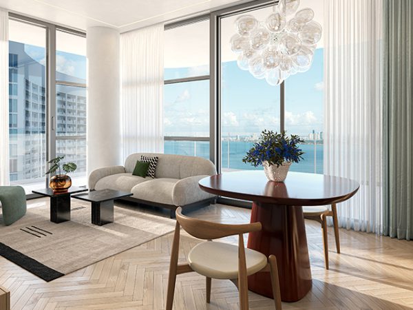 01-Elle-Residences-Miami-Living-and-Dining