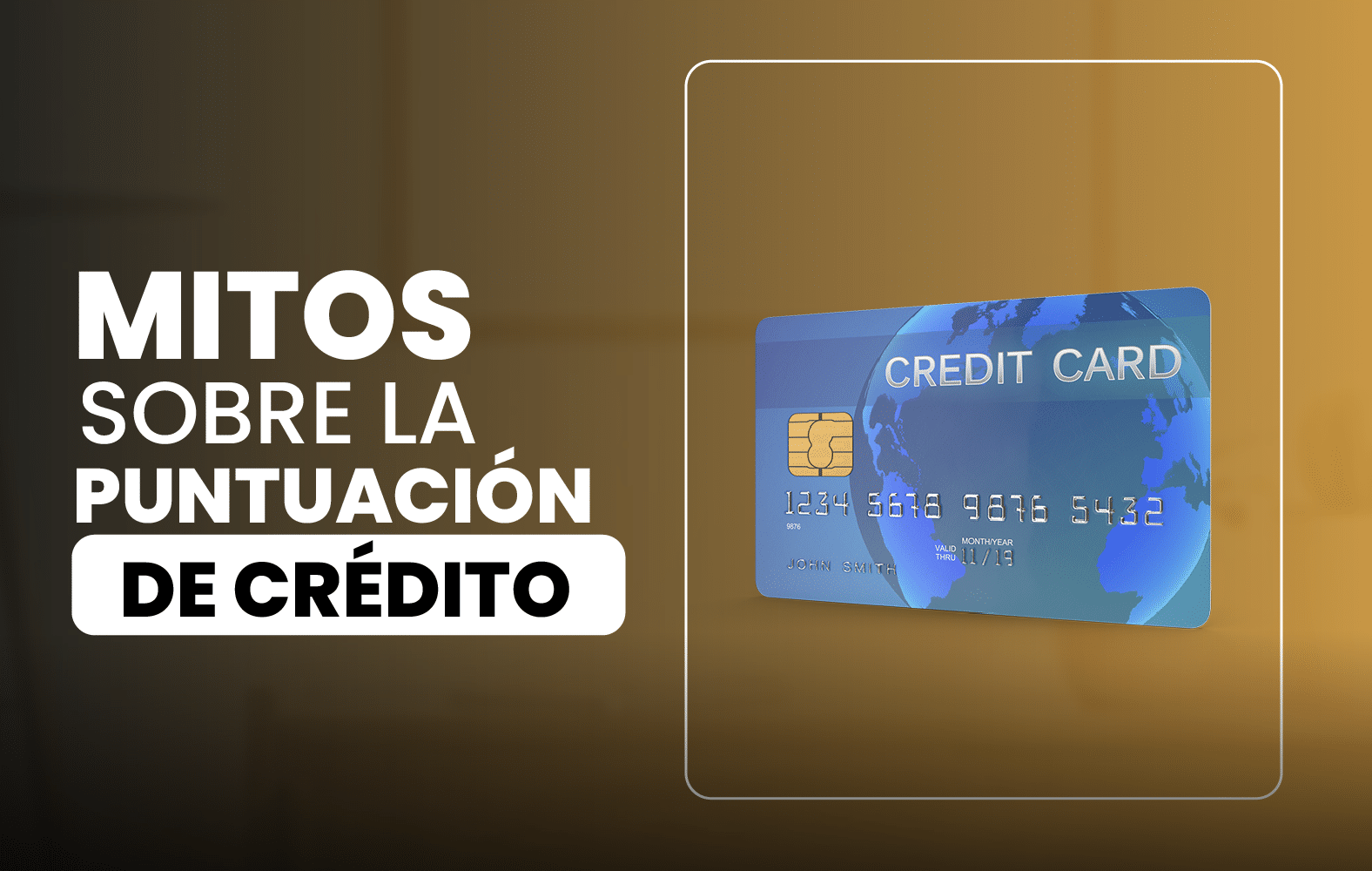 Algunos mitos sobre la puntuación de crédito